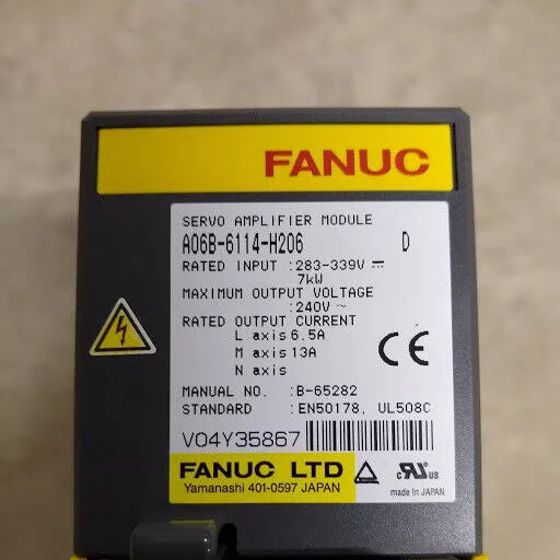 FANUC A06B-6114-H206 Servo Amplifier Module, industrial automation part