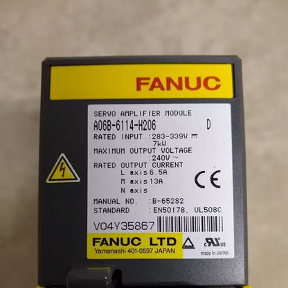 FANUC A06B-6114-H206 Servo Amplifier Module, industrial automation part