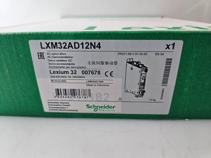 SCHNEIDER LXM32AD12N4 FREE EXPEDITED SHIPPING