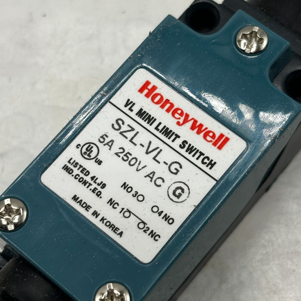 HONEYWELL SZL-VL-G VL MINI LIMIT SWITCH 5A 250V LOT NO:1140 SENSING & CONTROL