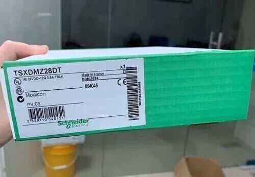 Schneider Electric TSXDMZ28DT PLC Discrete I/O Module in its original packaging, new in box. Fast shipping available.
