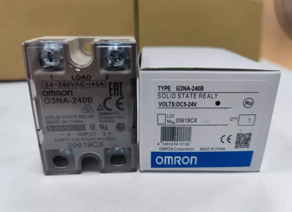 Omron G3NA-240B Solid State Relay, DC5-24V, 40A, industrial automation component