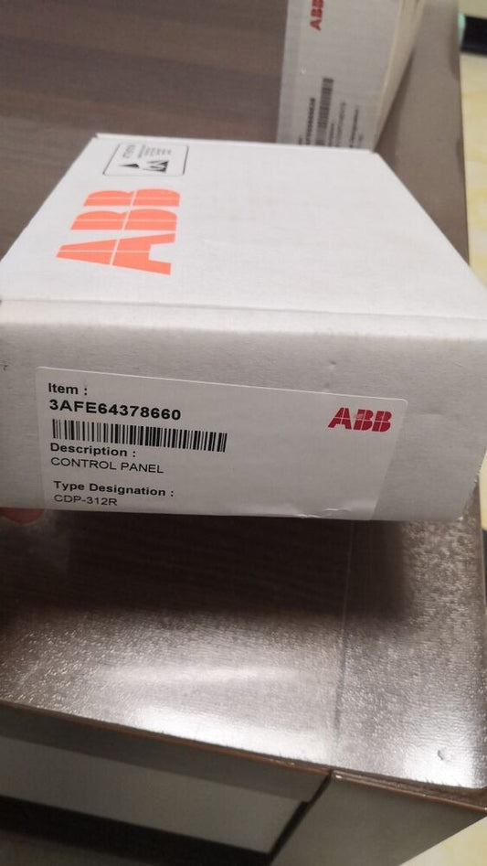 ABB CDP-312R Control Panel, new industrial automation part with item number 3AFE64378660. Fast shipping.