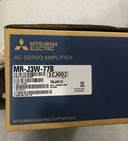 Mitsubishi MR-J3W-77B Servo Drive in Box, AC Servo Amplifier, Industrial Automation Part