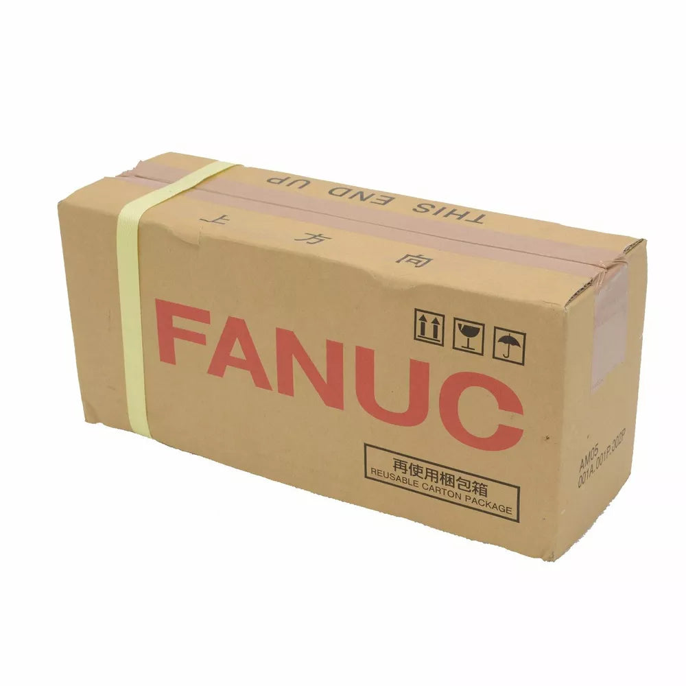 FANUC servo motor A06B-0212-B300 in carton, new industrial automation part, expedited shipping.