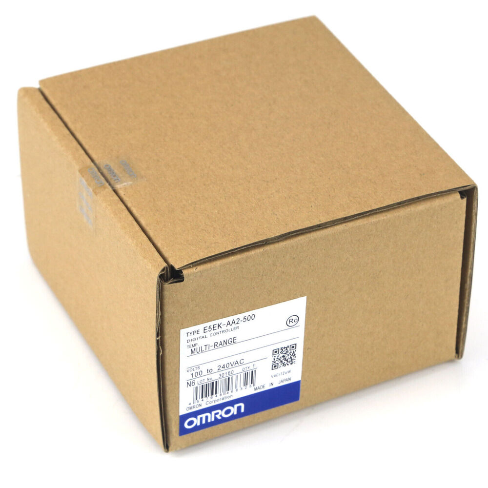 Omron E5EK-AA2-500 Digital Multi-Range Temperature Controller in Box. 100-240VAC. New condition.