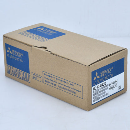 Mitsubishi HC-KFS43K AC Servo Motor in box. New industrial automation part for motor control. MELSERVO.
