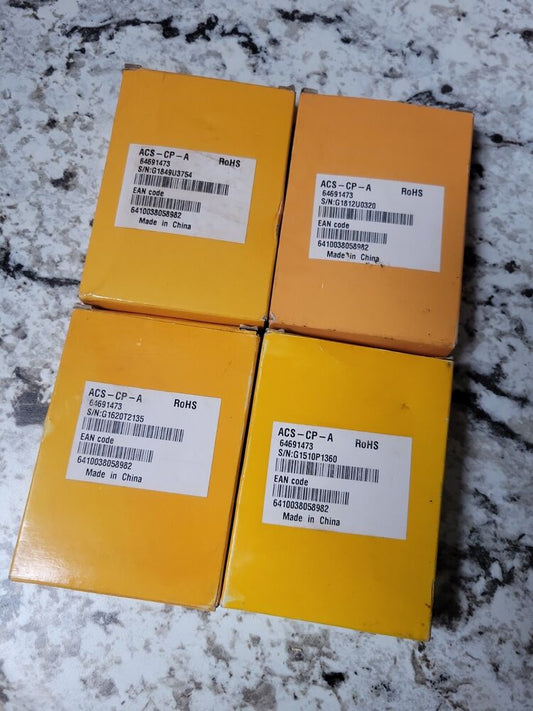 ABB PLC ACS-CP-A industrial automation parts, new in box, multiple units displayed