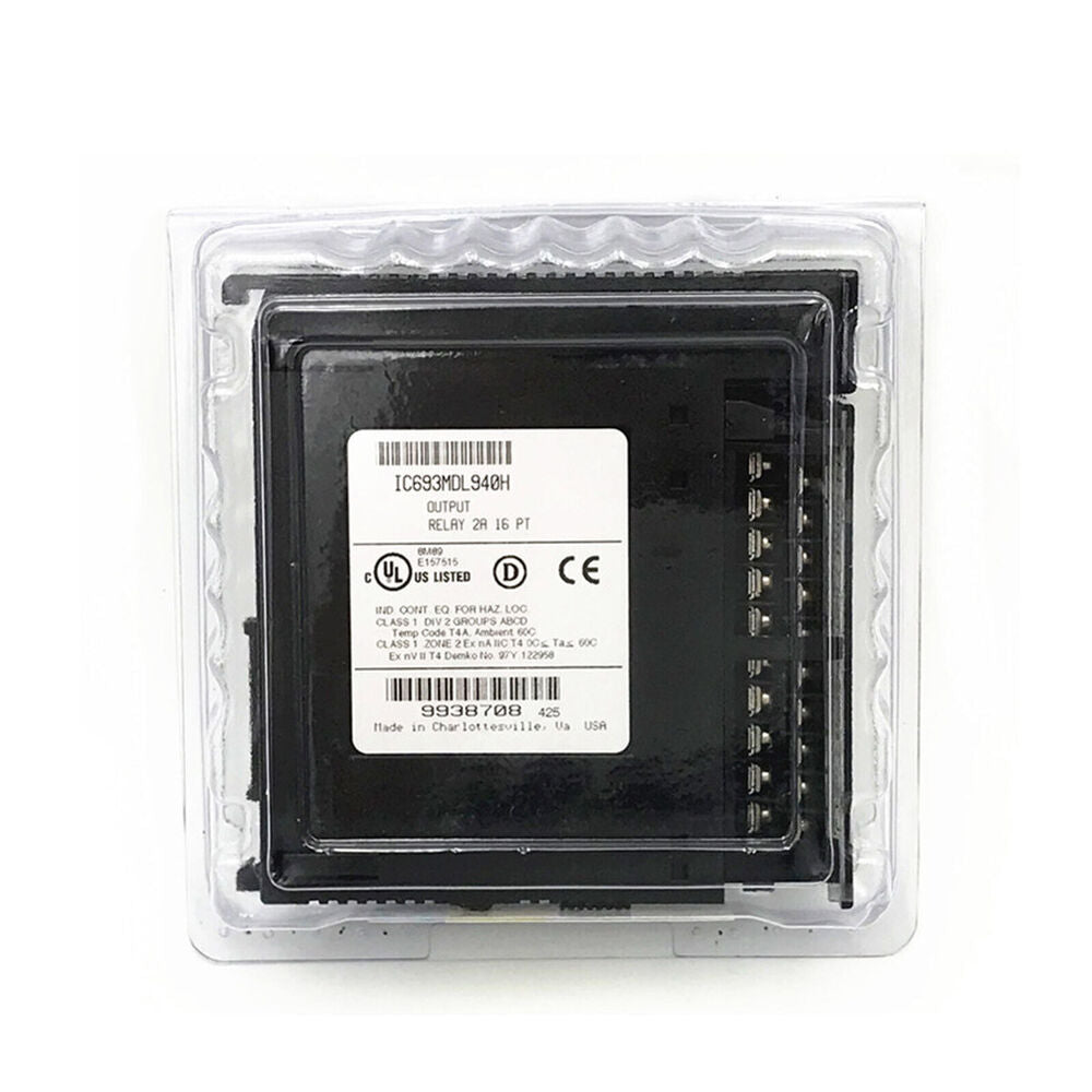 FANUC IC693MDL940H Output Module PLC, new in box, Relay 2R 16 PT, industrial automation part.