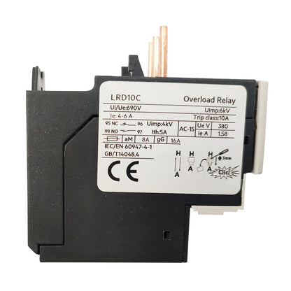 New TeSys LRD Thermal Overload relays LR-D10 LRD10C 4-6A series In Box