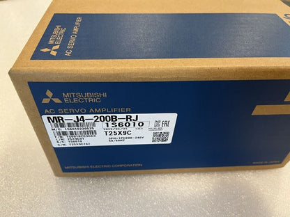 Mitsubishi MR-J4-200B-RJ AC Servo Amplifier, industrial automation parts, T25X9C model, fast shipping