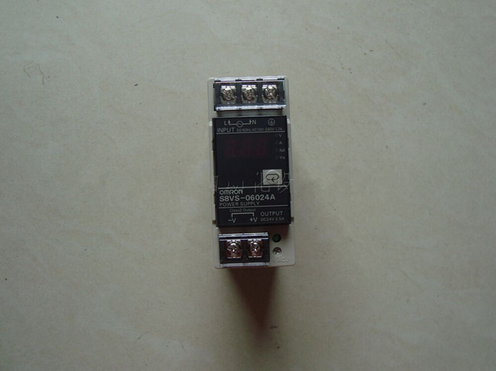 Omron S8VS-06024A Power Supply, 24V 2.5A, Industrial Automation Part