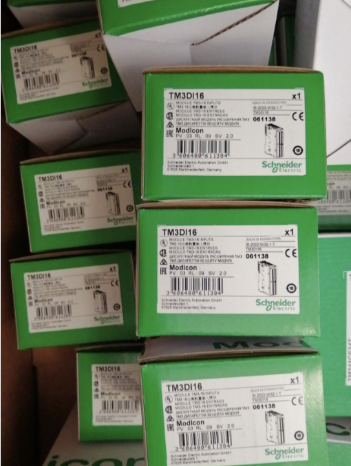 One New SCHNEIDER TM3DI16 PLC Input Module TM3DI16Expedited Shipping In Box