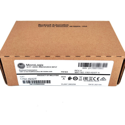 New Sealed Allen-Bradley 1762-IQ32T SER A MicroLogix 32 Point 24VDC Input Module