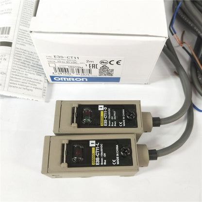 OMRON E3S-CT11 Photoelectric Sensor Switches, new in box, industrial automation part, 10-30VDC.