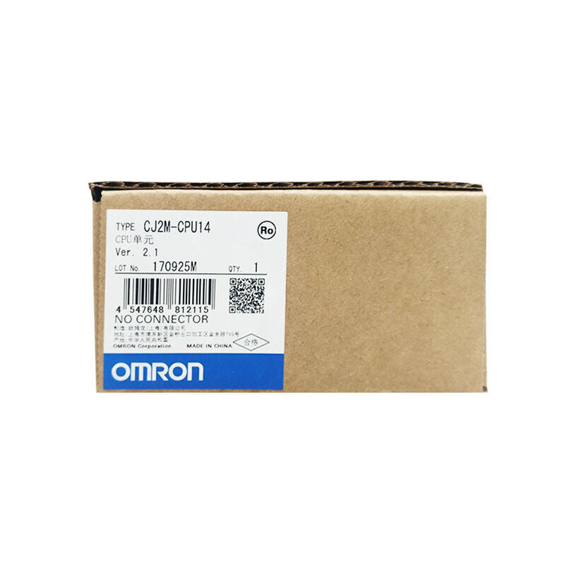 1PC Omron CJ2M-CPU14 PLC Module CPU Unit CJ2MCPU14 New In Box Expedited Shipping