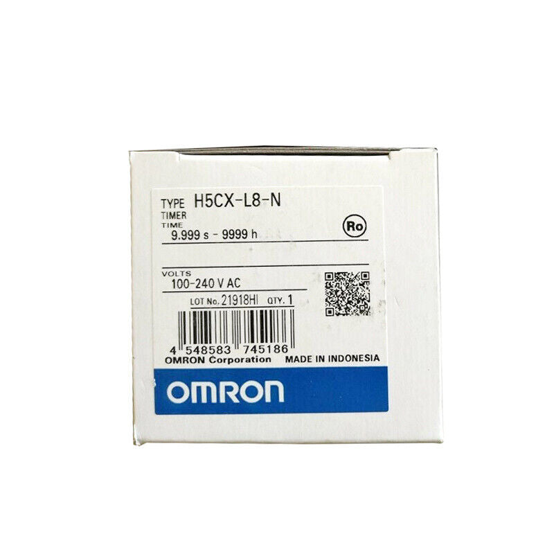 1PC Omron H5CX-L8-N H5CXL8N Timer 100-240VAC New In Box Expedited Shipping