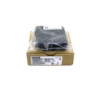Mitsubishi Q68ADI PLC Module New In Box. 1W4532 Series industrial automation part with fast shipping.