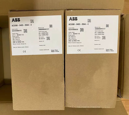 ABB ACS380-040S-09A4-4 Frequency Converter Boxes, 4kW VFD, Industrial Automation Parts