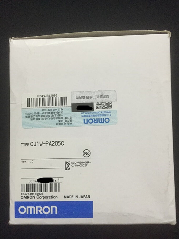 1PC Omron CJ1W-PA205C CJ1WPA205C Module PLC New In Box