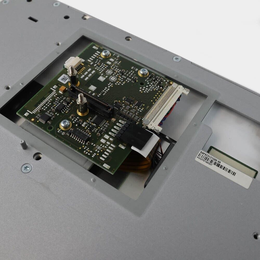 B&R 5AP923.1215-00 Automation Panel internal view. Circuit board and label details visible.