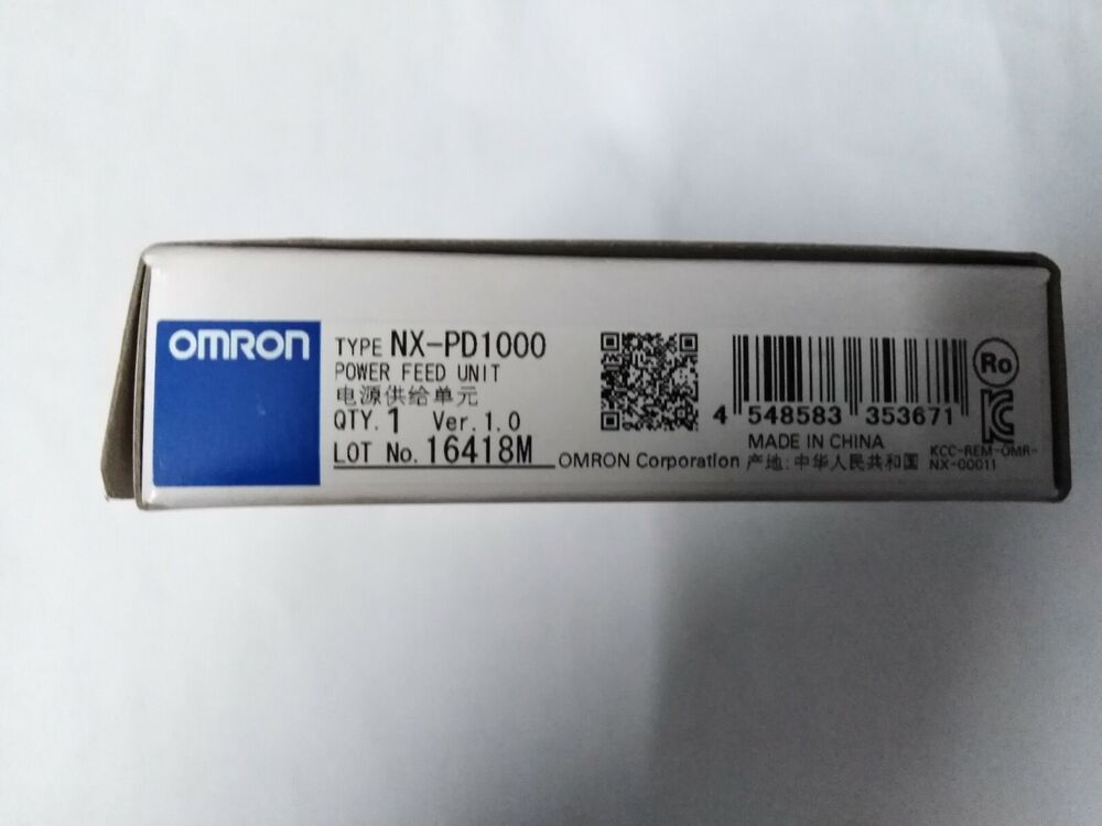 Omron NX-PD1000 Power Supply Unit box, Made in China, New, Fast Shipping