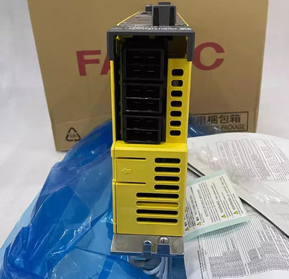 FANUC A06B-6132-H003 Servo Drive, yellow and black enclosure, industrial automation part, new condition