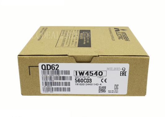 Mitsubishi QD62 PLC Module in Box, Industrial Automation Part, New in Box, Expedited Shipping