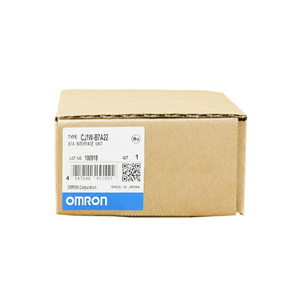 Omron CJ1W-B7A22 PLC Module in box, B7A interface unit, industrial automation equipment