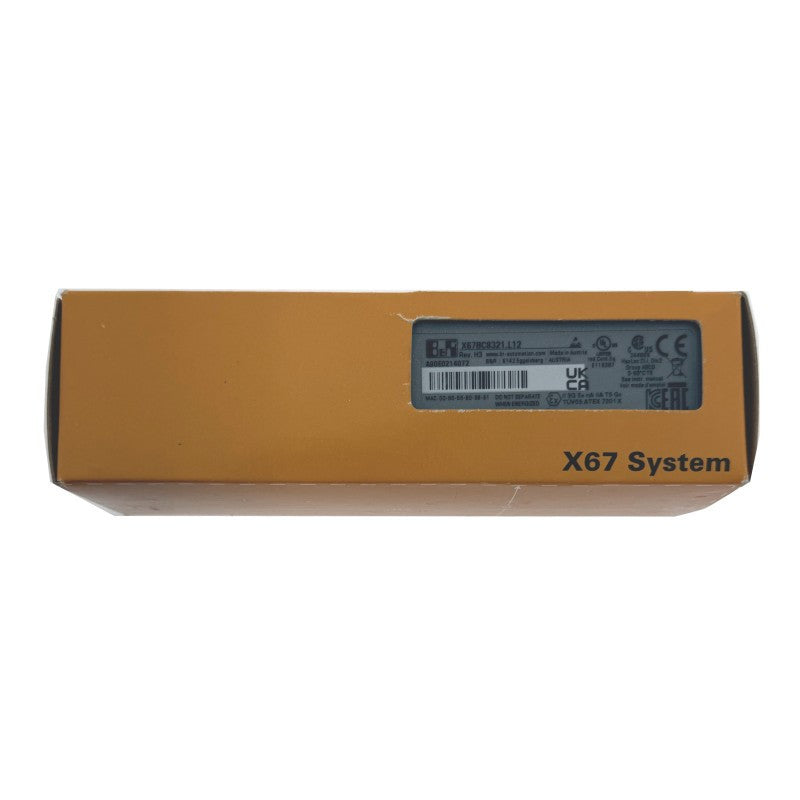 B&R X67BC8321.L12 Bus Controller, NEW, X67 System, industrial automation parts