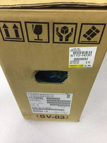 FANUC A06B-6110-H030 Servo Amplifier shipping box, new in box, expedite shipping