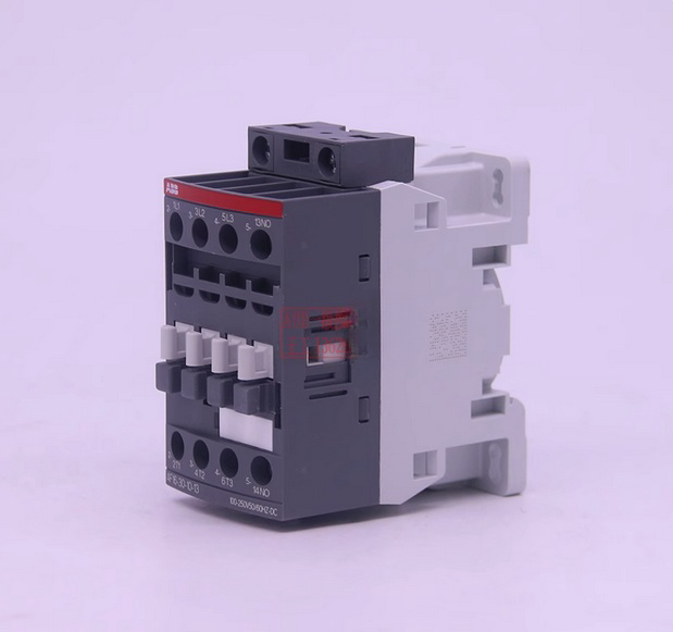 ABB AF16-30-10-13 Contactor, industrial automation part, grey and white.