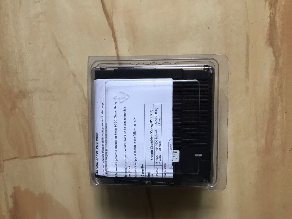 New FANUC IC693PWR321S PLC power supply module. Features 240VAC/125VDC input. Fast shipping for industrial automation.