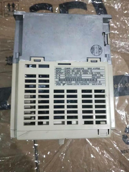 YASKAWA CIMR-J7AA41P5 Industrial Automation Inverter, 400V 3-Phase, 1.5kg, IP20 Rated, Industrial Automation Part