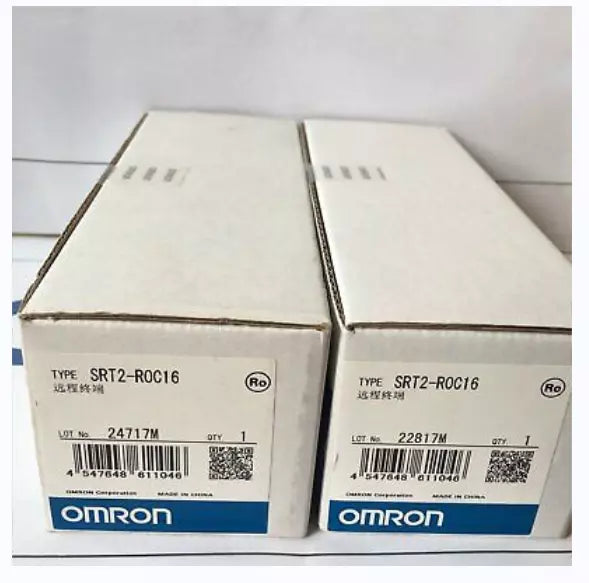 Omron SRT2-ROC16 PLC Module boxes, new industrial automation parts