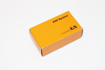 B&R X20 System X20SO2530 Safe Digital Output Module box. Orange box with "X20 System" text.