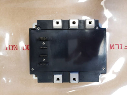 Mitsubishi PM150CVA120 IGBT Module, industrial automation part, black module with connectors.
