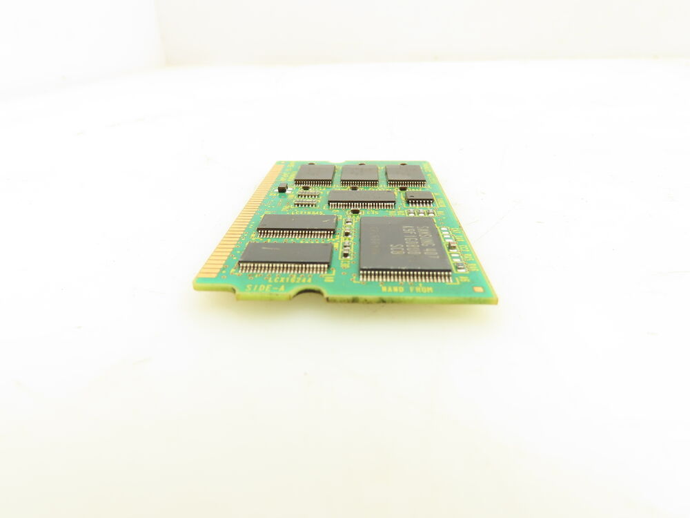 FANUC A20B-3900-0288/02A PLC module, green circuit board with components. Side-A marking.