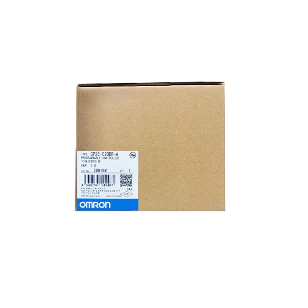 Omron CP2E-E20DR-A Programmable Controller New In Box. PLC module for industrial automation.
