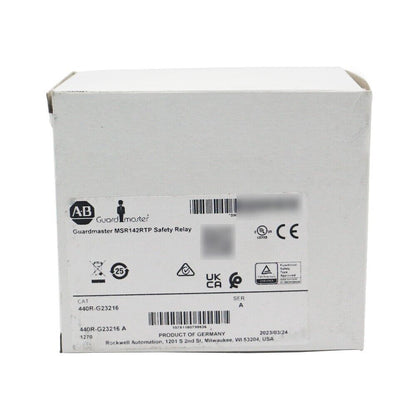 Allen-Bradley Guardmaster MSR142RTP Safety Relay, 440R-G23216 Series A, Industrial Automation Part