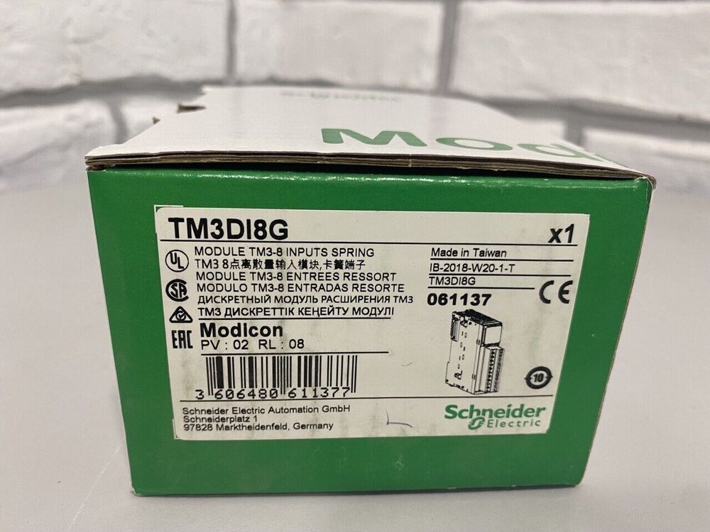 Schneider Electric TM3DI8G module box, industrial automation part