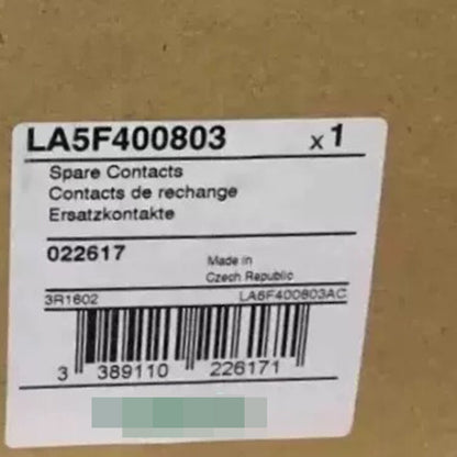Schneider LA5F400803 Spare Contacts label, Made in Czech Republic