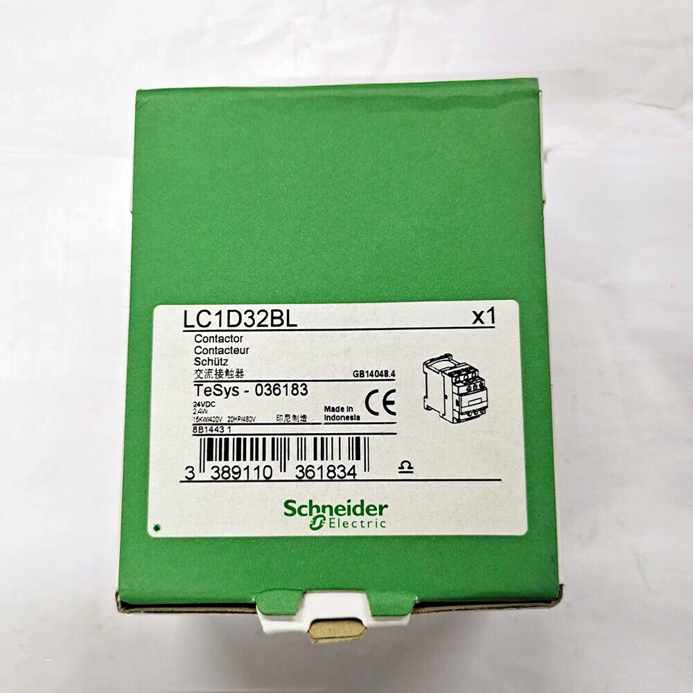 Schneider Electric LC1D32BL Contactor in Green Box