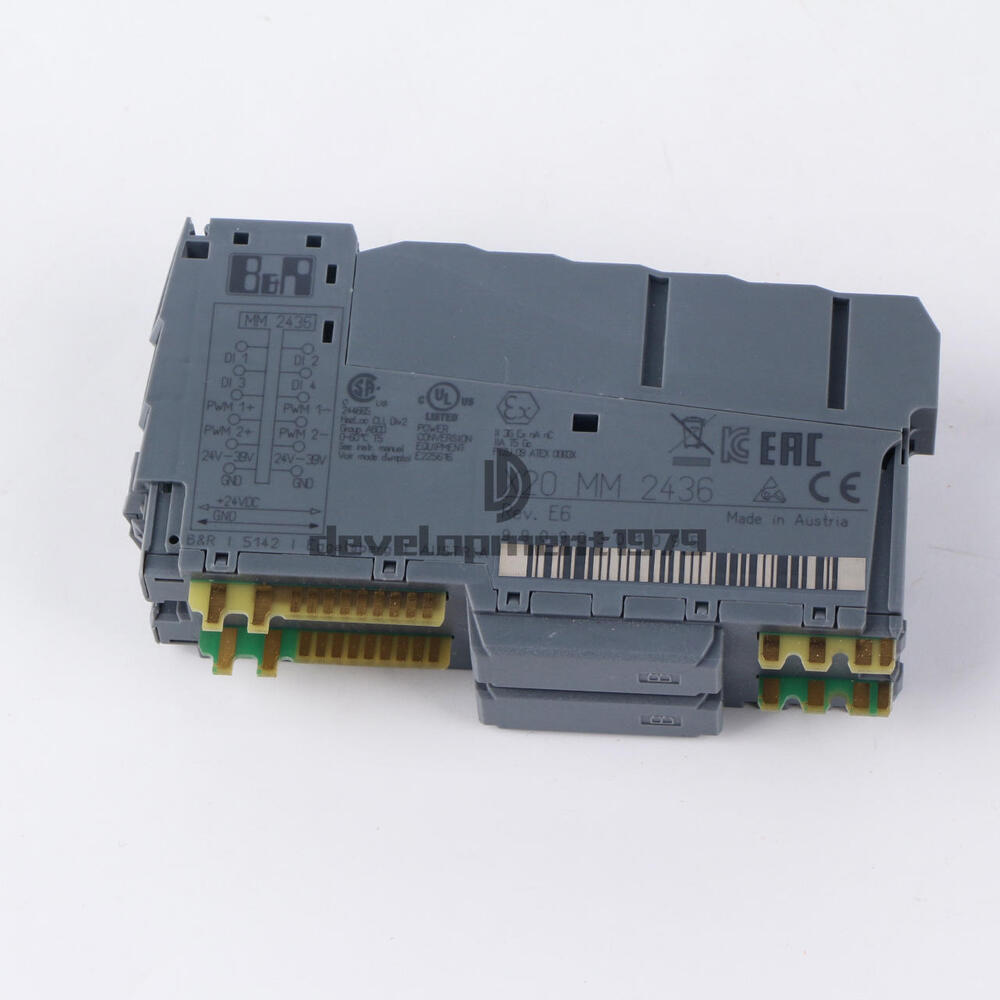 B&R X20 MM 2436 PLC Module industrial automation part, gray, Made in Austria, from Radwell