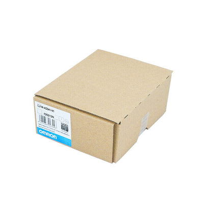 New Omron CJ1W-AD041-V1 Analog Input Unit in box. Industrial automation part, new condition.