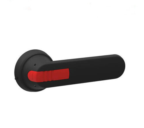 ABB OHB145J12 handle disconnect switch with black handle and red detail