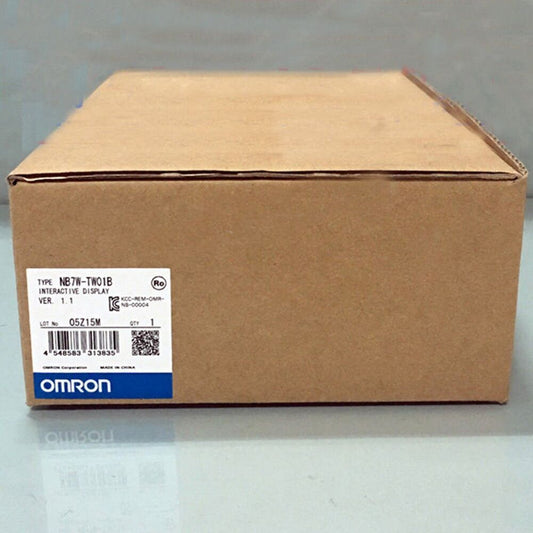 Omron NB7W-TW01B HMI in box. Interactive display, 05Z15M.