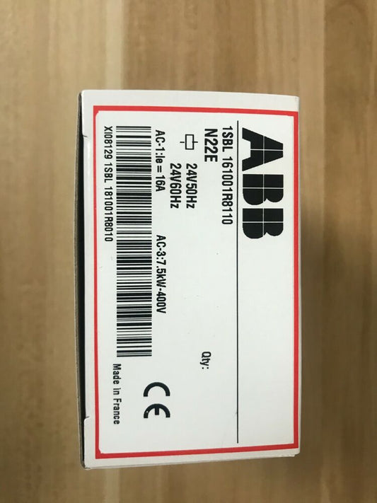 ABB N22E 24V Contactor Relay, PLC automation component, new in box.