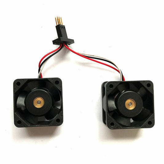 FANUC PLC cooling fan assembly with black casing and wiring