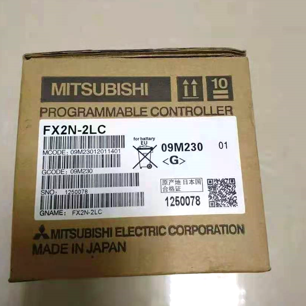 Mitsubishi FX2N-2LC Programmable Controller box, industrial PLC module, Made in Japan, 1250078.